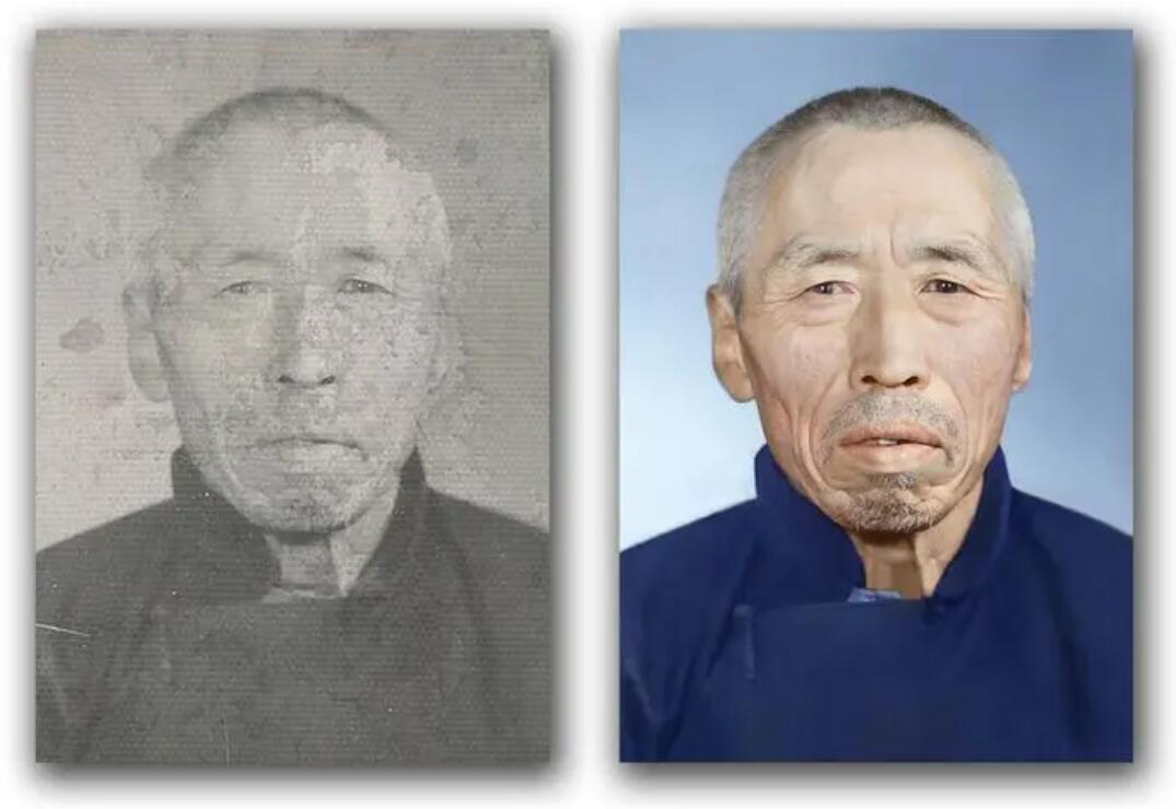 陈巴尔虎破损照片修复-56